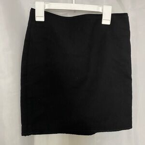 2010 Zara black mini skirt size xs